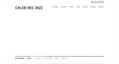 Desktop Screenshot of calebneijazz.com